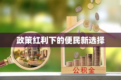 宜城政策红利下的便民新选择
