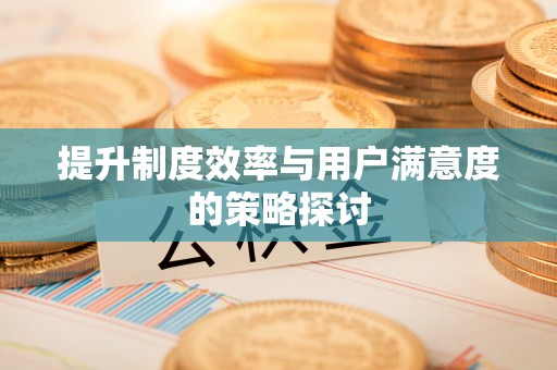 宜城提升制度效率与用户满意度的策略探讨